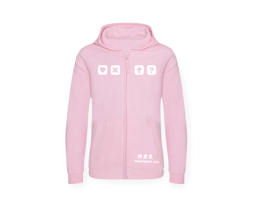 Kids Baby Pink Zoodie :  XLarge (12-13 years)